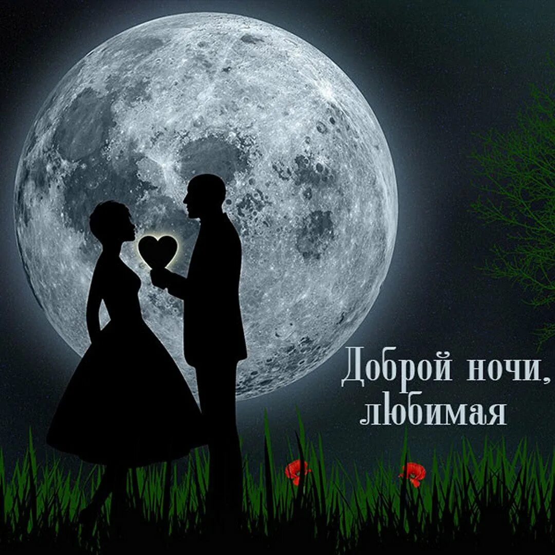 Спокойной ночи любимая романтичные