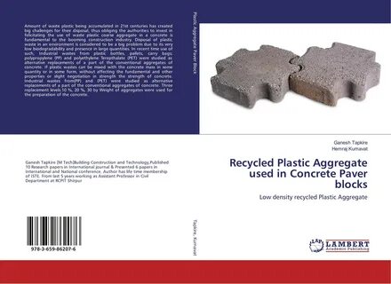 Купить Recycled Plastic Aggregate used in Concrete Paver blocks. 