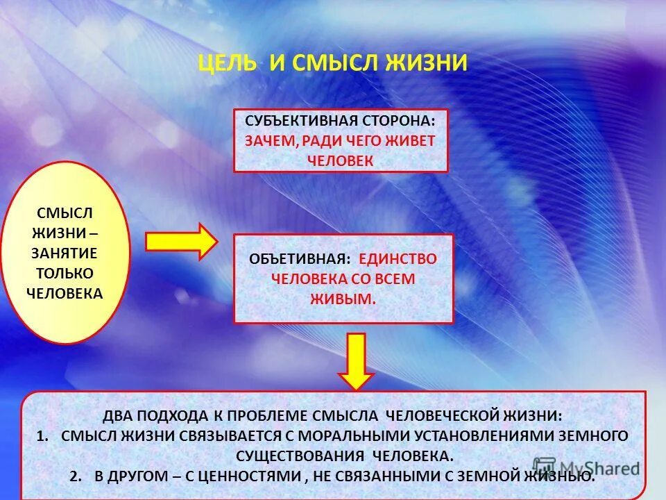 Проблема жизненного поиска