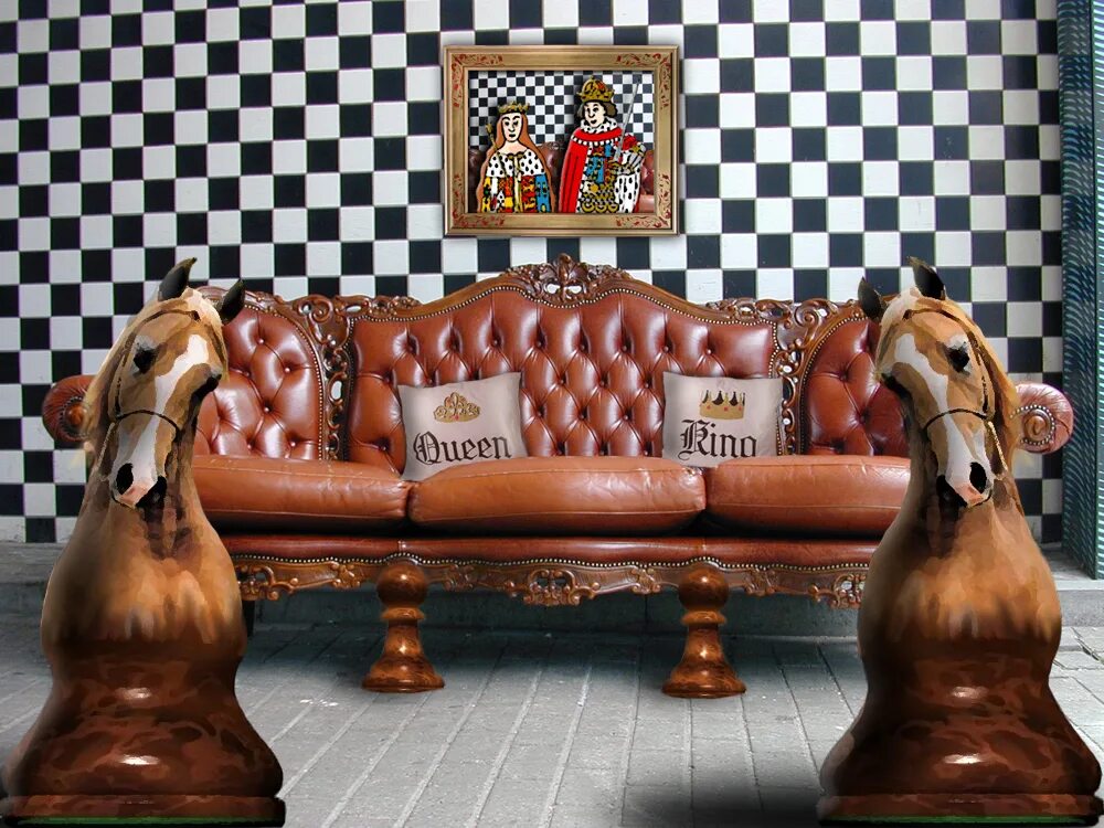 комната шахматиста. салон красоты в стиле алиса в стране чудес. шахматы в интерьере. шахматы в интерьере. шахматный интерьер.