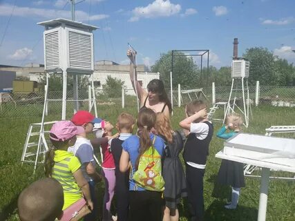 Экскурсия на метеостанцию