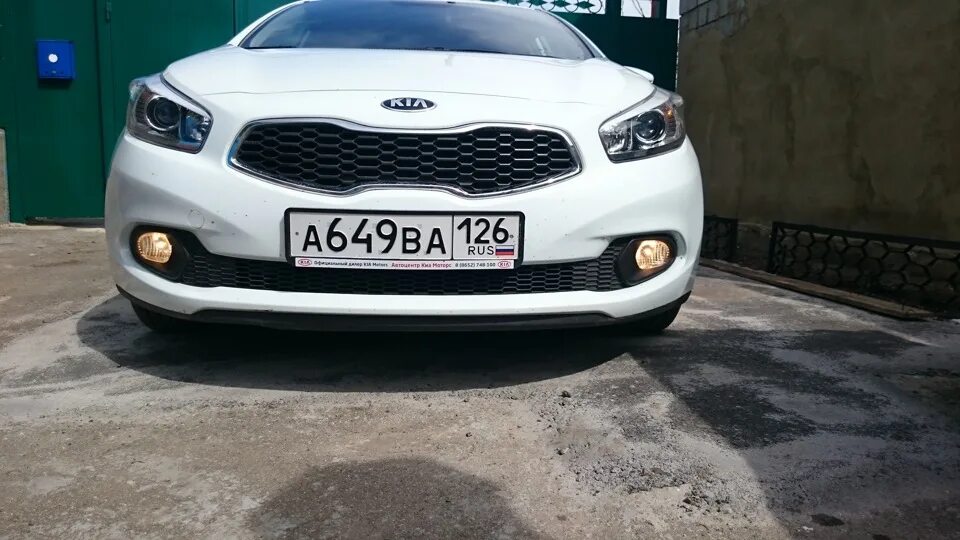 ДХО Киа СИД 2016. Ходовые огни Kia Ceed 2. Киа СИД 2013 ходовые огни. ДХО Киа СИД 2013.