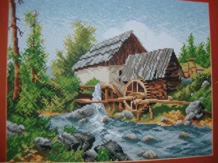 Рядом с мельницей была кладовая где