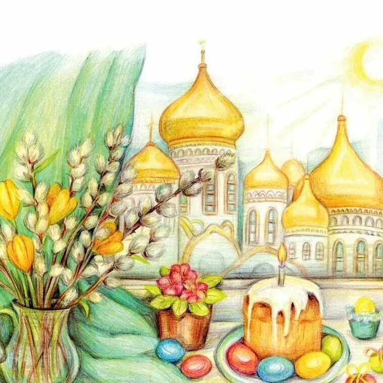 Детский рисунок пасха. Рисунки на тему пасха для детей. Пасхальный свет рисунки. Пасха рисунок для детей. Пейзаж на пасхальную тему.