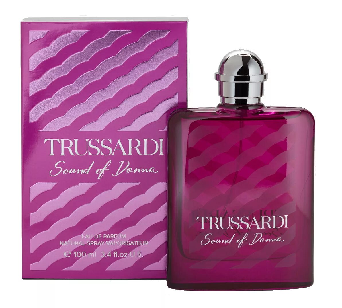 Аромат труссарди отзывы. Trussardi Sound Donna 50ml. Trussardi Sound of Donna 30ml EDP. Тестер Trussardi Sound of Donna 100 мл. Trussardi Sound of Donna 100ml.