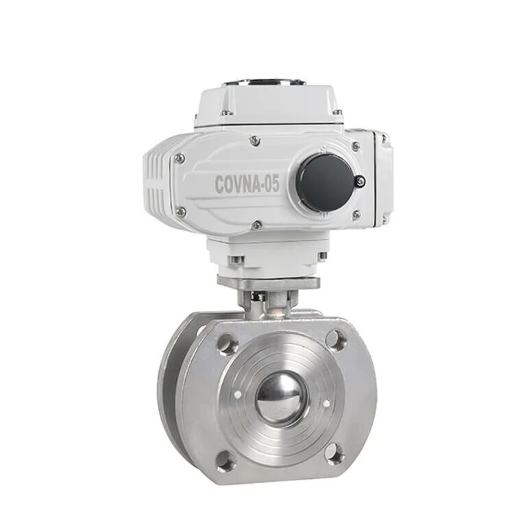 Шаровой кран с электроприводом 24в. Electric Ball Valves Flange. Ball Valve Wafer Flange. Covna-hk60-q. Кран шаровой под электропривод