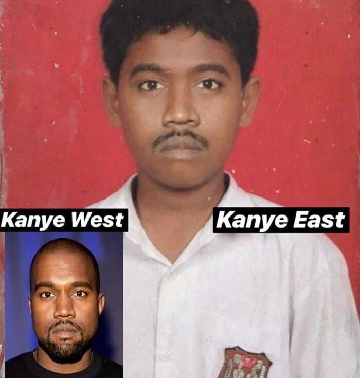 Easy Kanye West. Kanye West East meme. Канье Вест Мем. Мем Kanye West East.