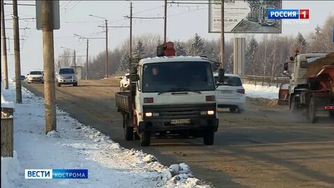 Закрытие моста кострома