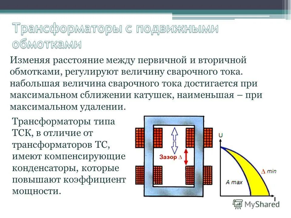 Трансформатор изменяет напряжение. Сварочные трансформаторы с подвижными обмотками. Трансформатор как устроен трансформатор тока. Маркировка сварочных трансформаторов. Сварочный трансформатор устройство обмотки.