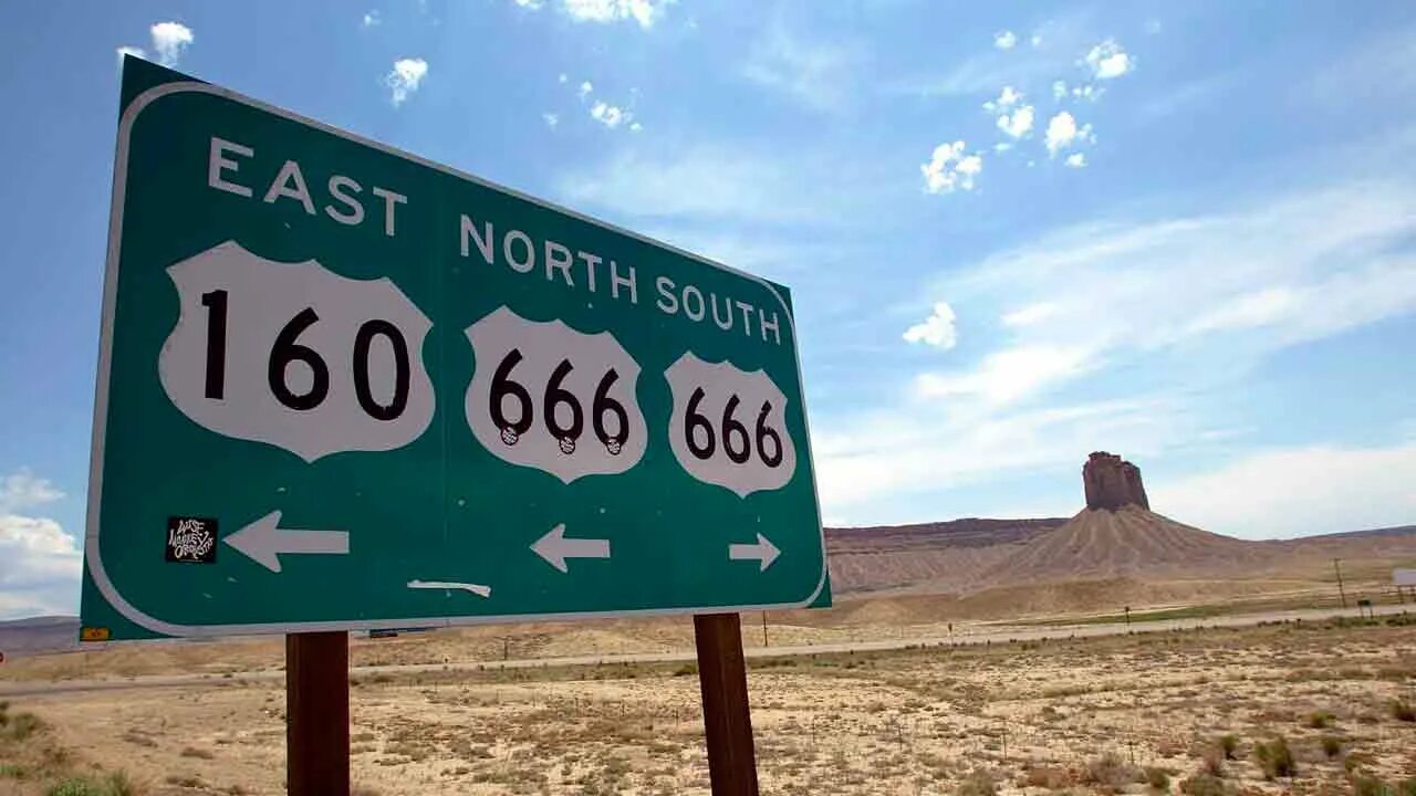 Шоссе номер 13. Шоссе 666 фото. Route 666. Дорога 666 в США.