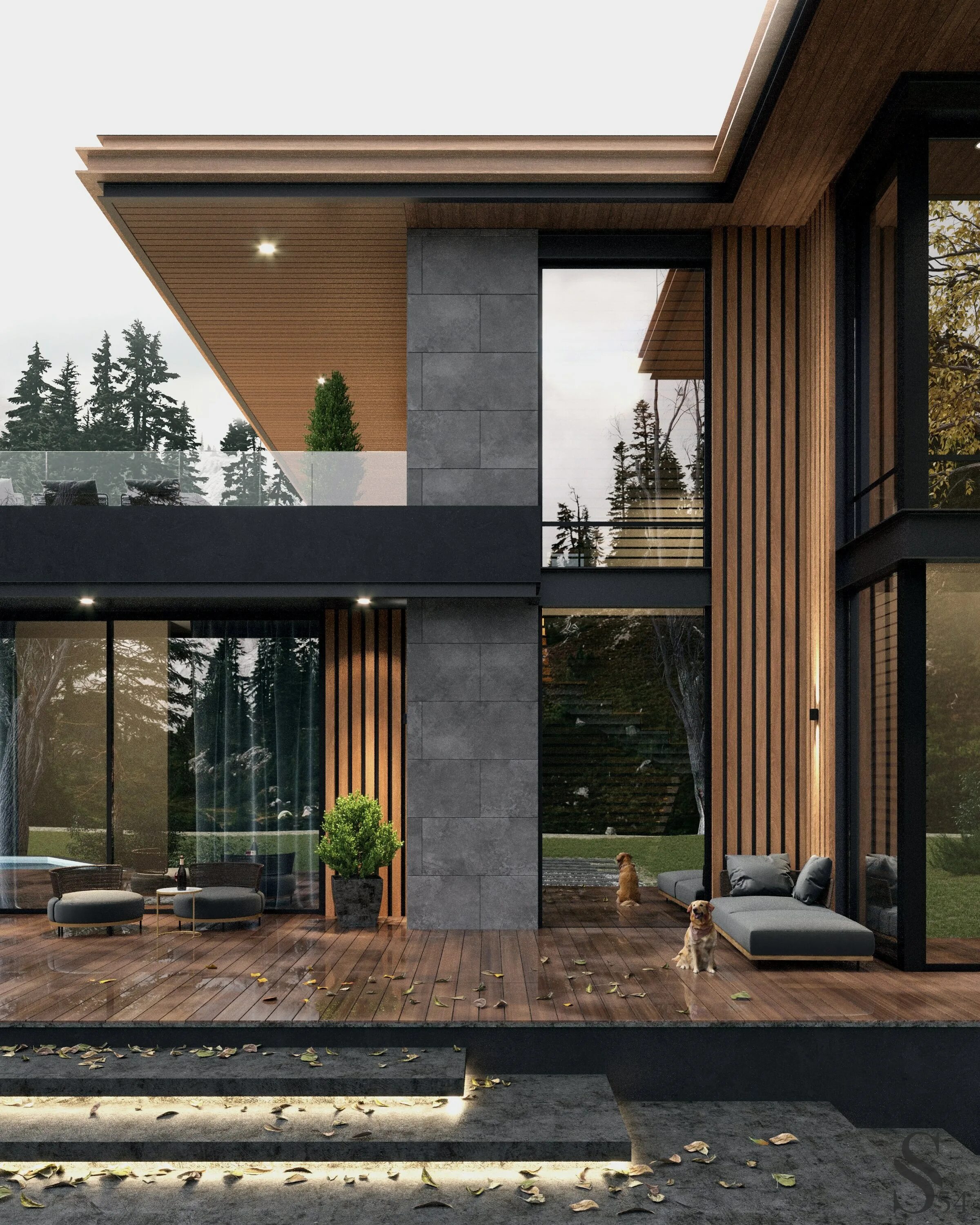 Топдом. Топдом экстерьер. студия 54 коттедж в стиле райта. стиль райта modern house. дом в стиле райта 300 кв м.