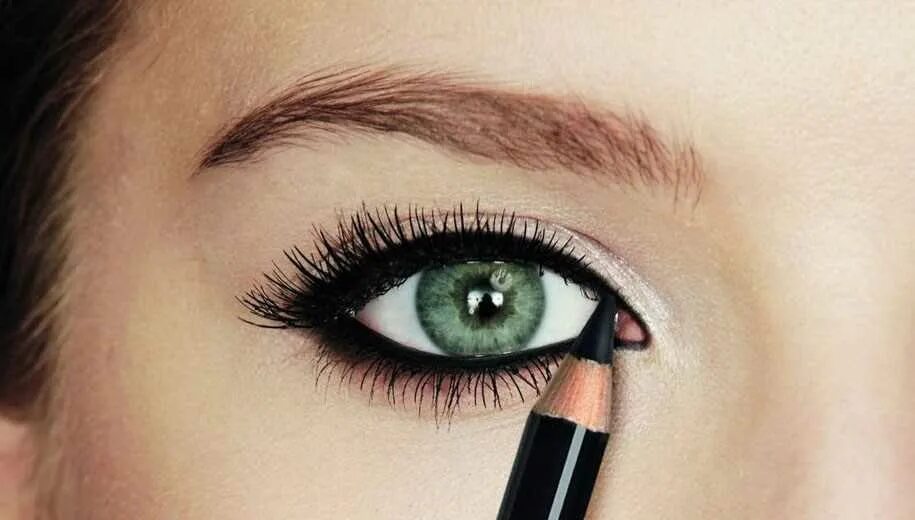 Купить новый карандаш для косметической водонепроницаемый eye составляют черная 
