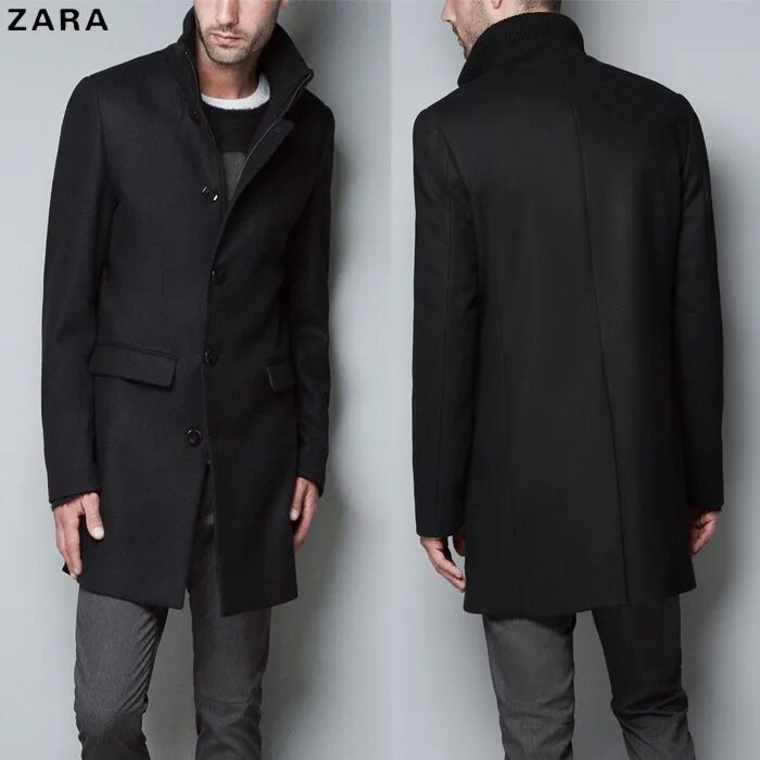 Купить пальто мужское авито. Пальто мужское Zara man 77302. Шерстяное пальто Zara 13999 мужское. Пальто Zara мужское 6861/372/800/l.