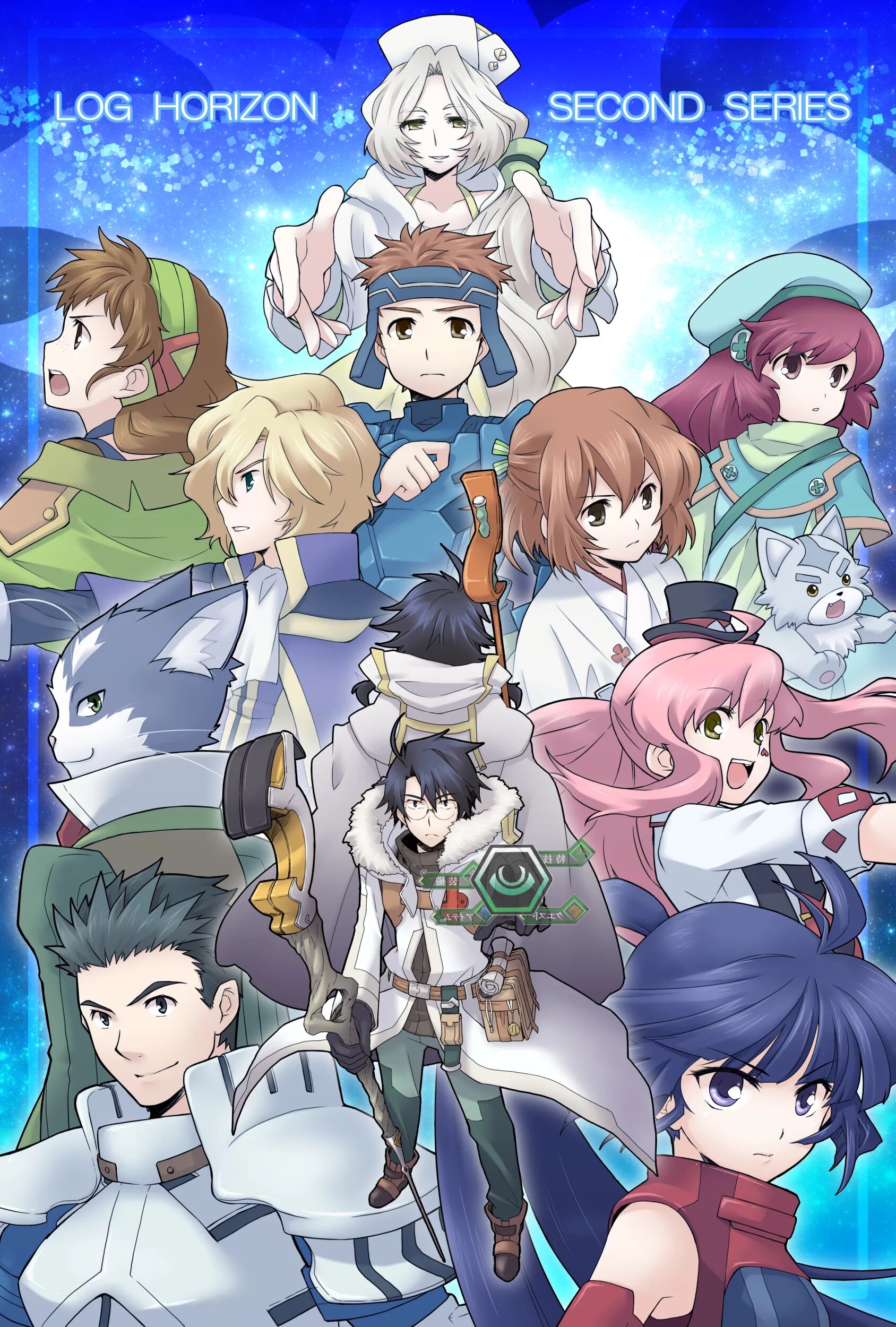 Новый горизонт читать. Покорение горизонта / log Horizon.