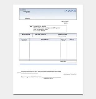 Invoice address