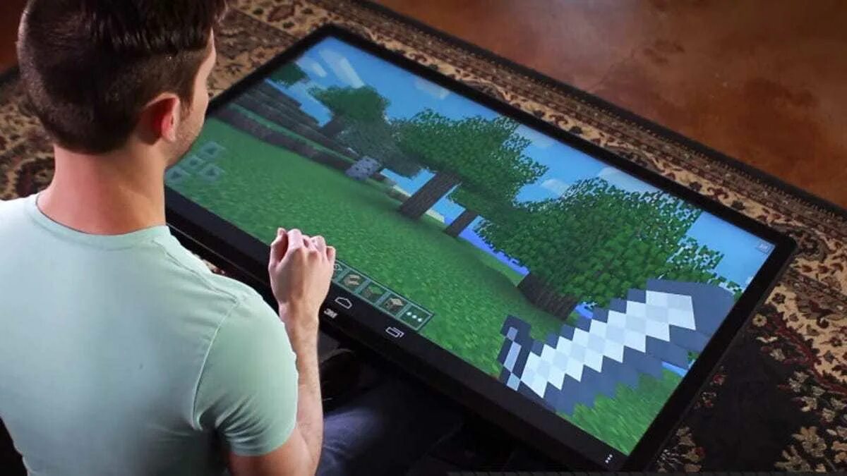 Запись видео на планшет. Майнкрафт на планшете. игровой планшет. игра &quot;планшет&quot;. самый большой планшет для игр.