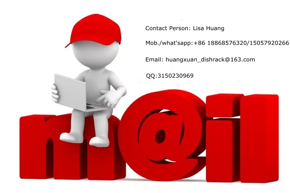 Person sending email