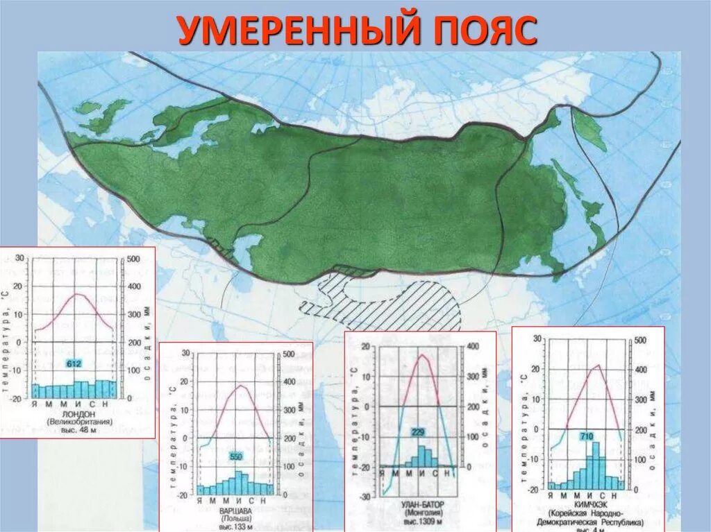 Тип климата в лондоне. Климатограмма умеренно континентального пояса. Климатограмма умеренного пояса Евразии. Климатограммы климатических поясов Евразии 7 класс география. Умеренно климатический пояс климатограмма.