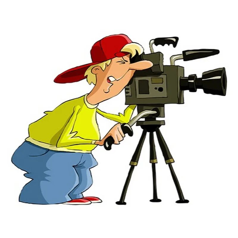 Фотоаппарат мультяшный. Камерамен персонаж. Профессия кинорежиссер для детей. Видеооператор иконка. Камерамен персонаж.