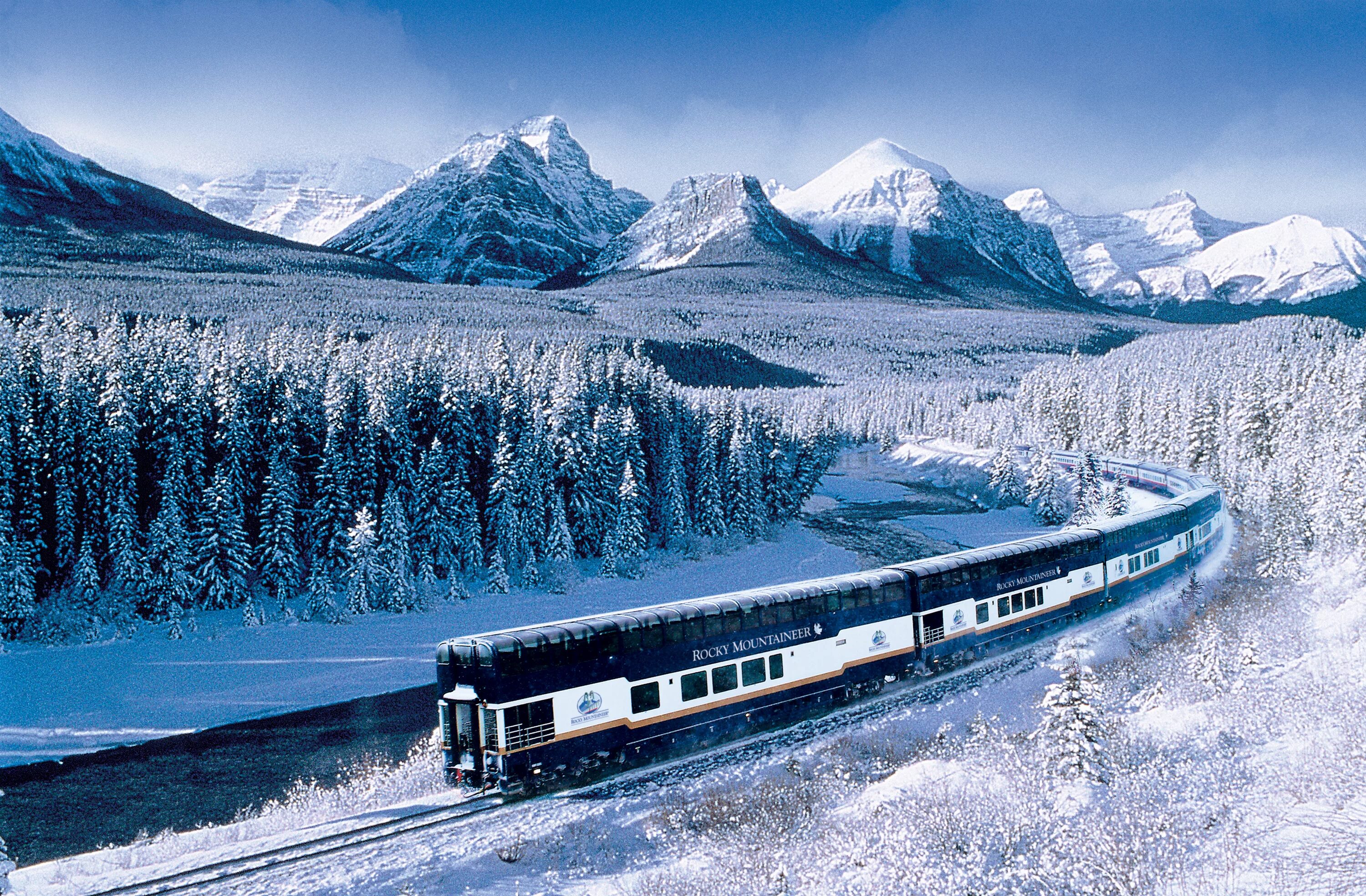 Rocky Mountaineer поезд. Железная дорога Канады. Rocky Mountaineer (Канада). Красивый поезд.