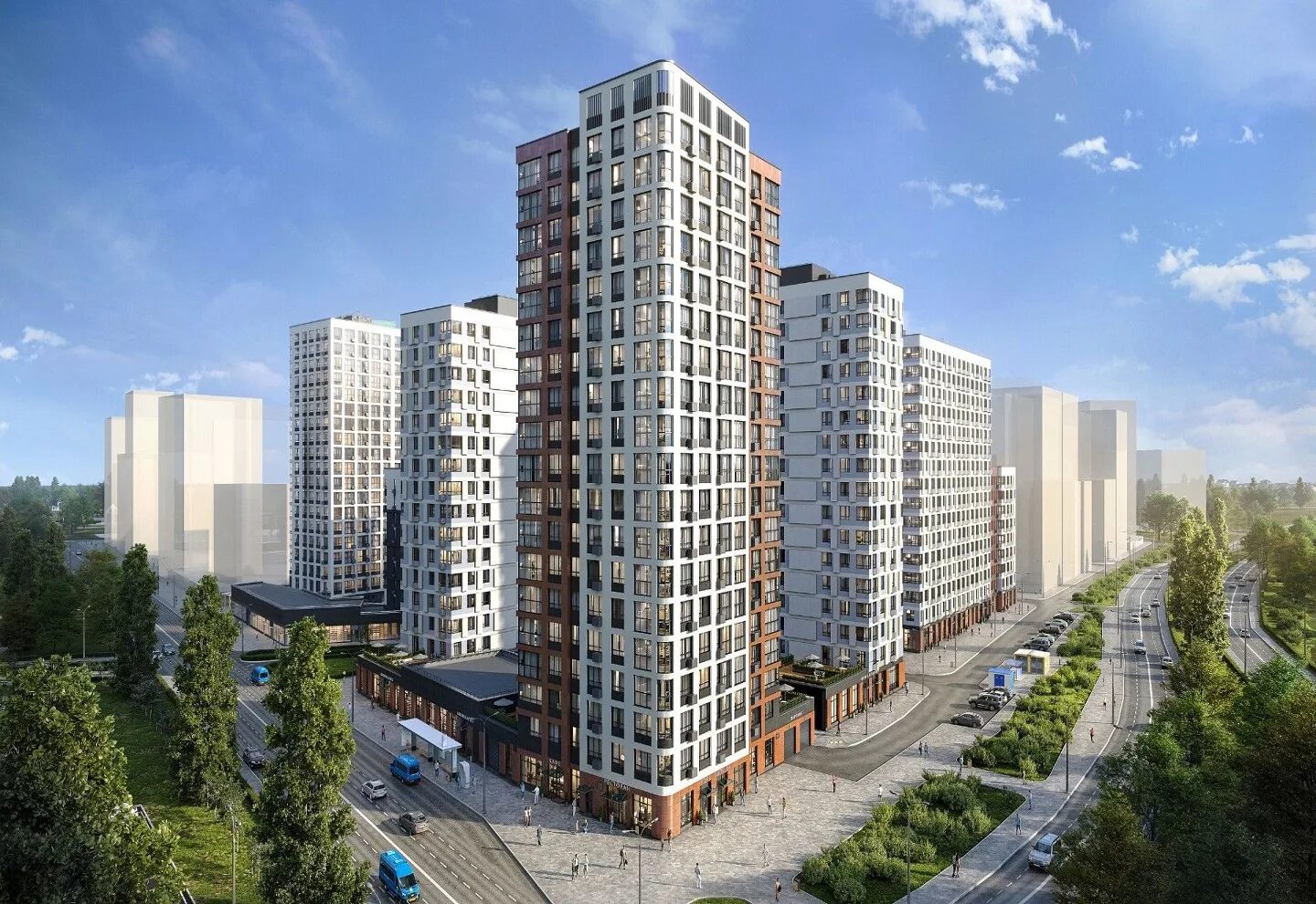 Бунинские кварталы жилой комплекс москва