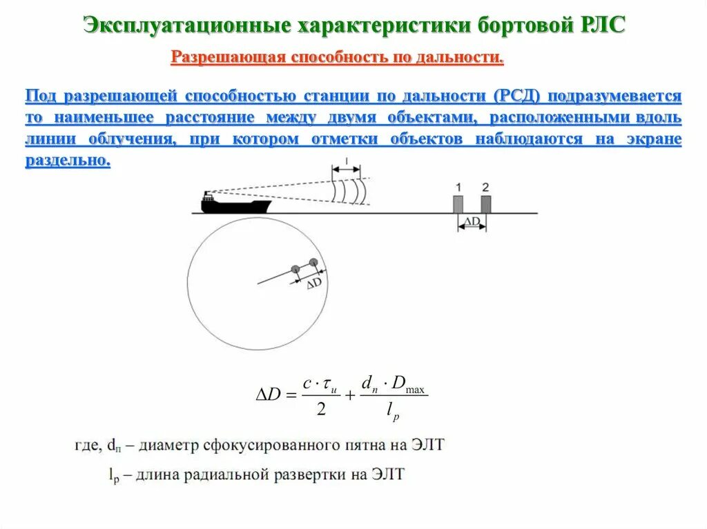 Разрешающая способность по дальности РЛС. Разрешение по дальности РЛС. Разрешающая способность импульсной РЛС по дальности. Разрешающая способность радиолокатора по дальности.