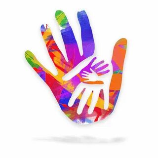 Colorful hands