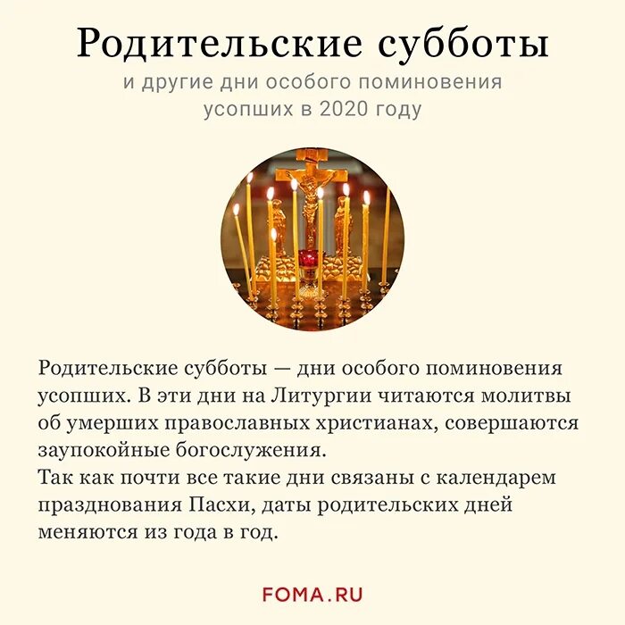 Какого числа родительская суббота в 24 году. Родительские субботы в 2020 году. Когда родительская суббота в 2020. Родительская поминальная суббота в 2020 году. Родительские субботы в году православные.