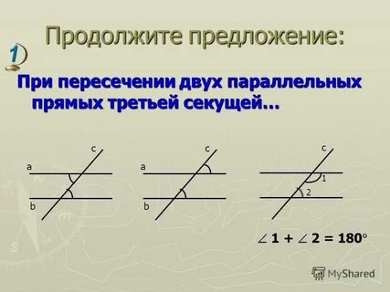 Через каждую точку проведите параллельную прямую
