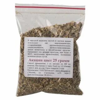 Цветы акации в народной медицине