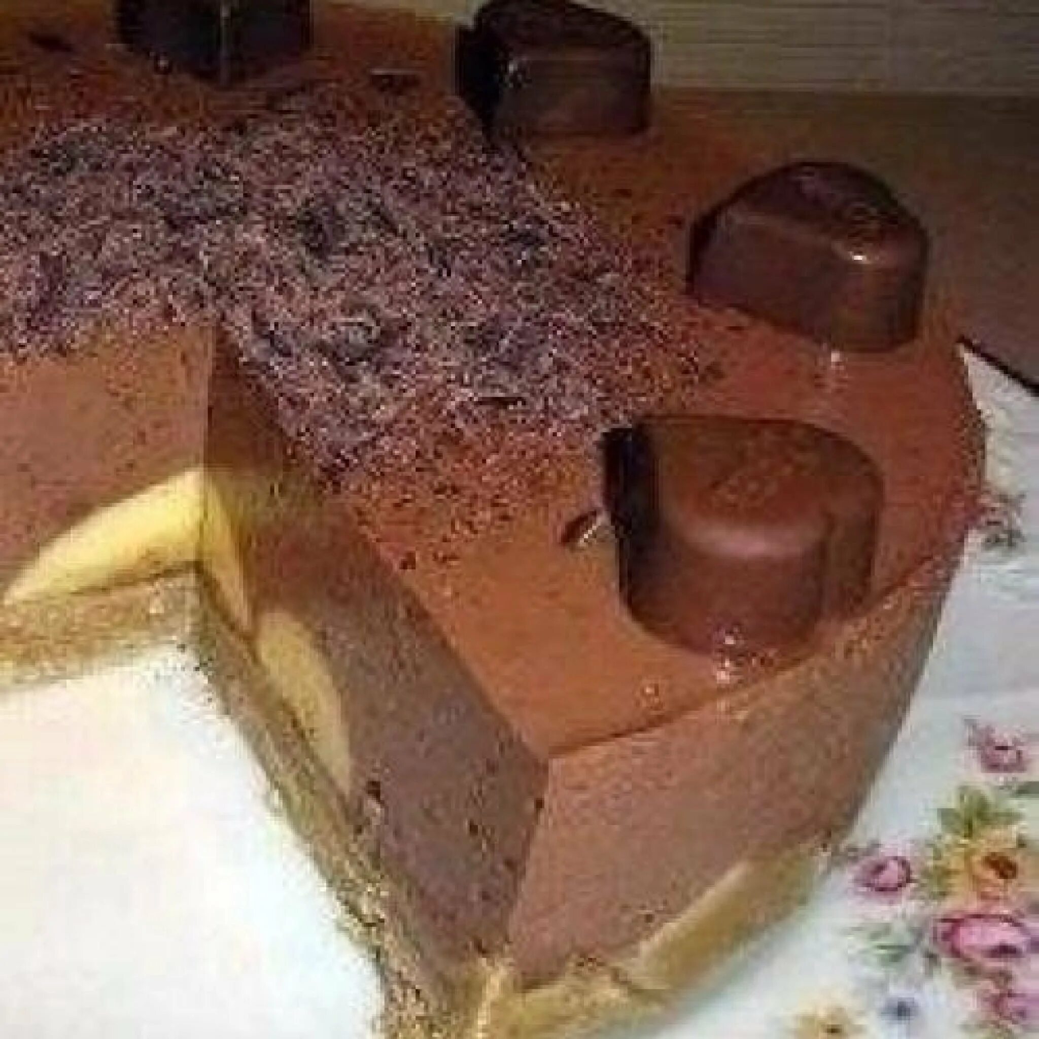 Шоколадный пирог без выпечки