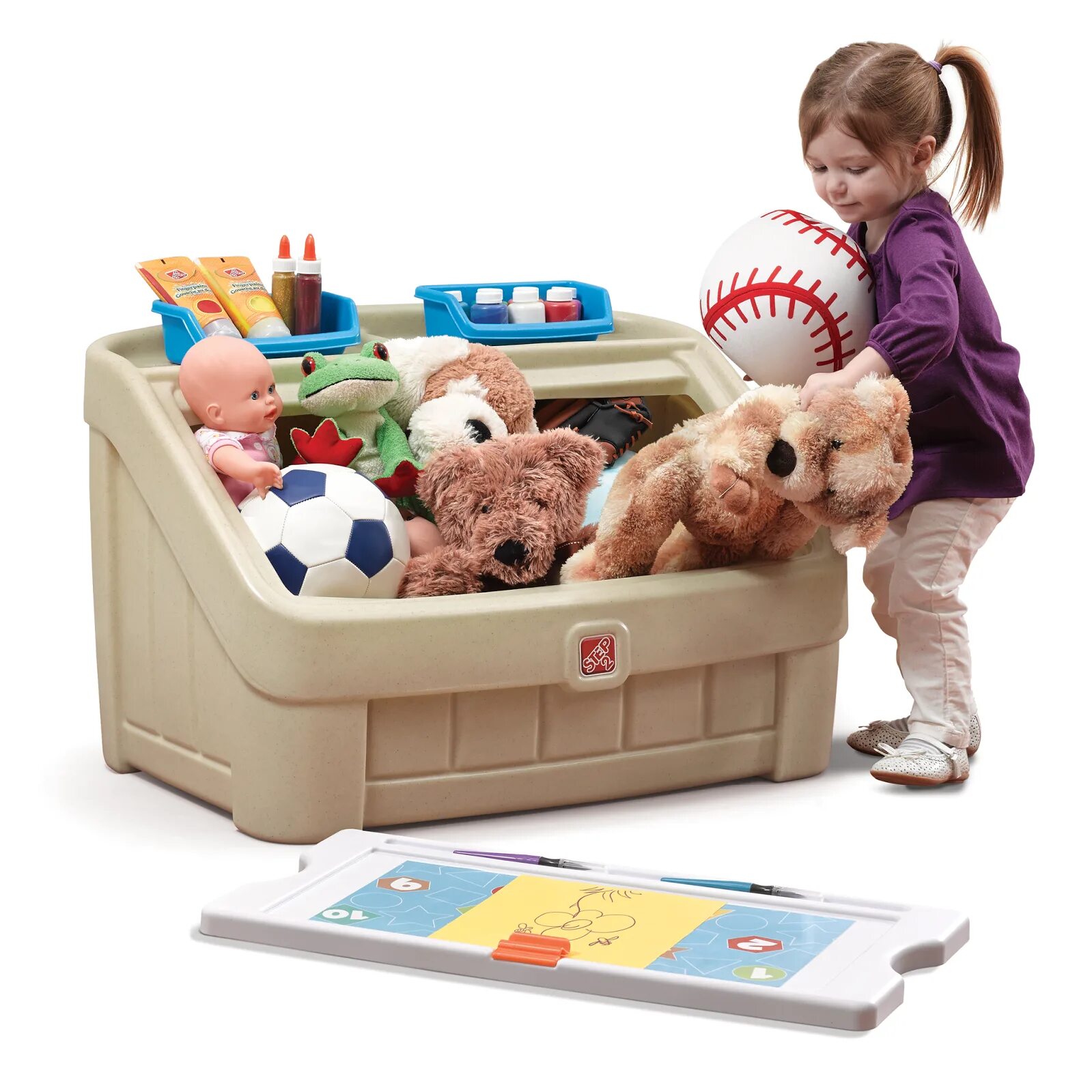 In the toy box