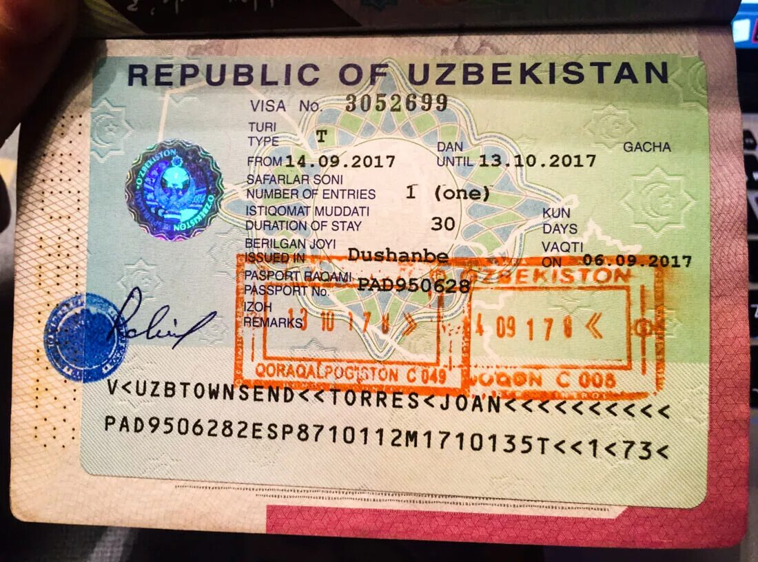 Гражданин узбекистана регистрация сколько дней. Виза Узбекистан. Visa в Узбекистане. ID карта Узбекистан.