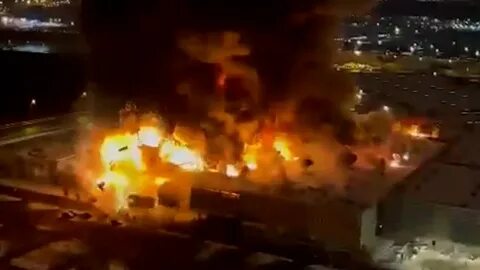 Видео взрыва в твери