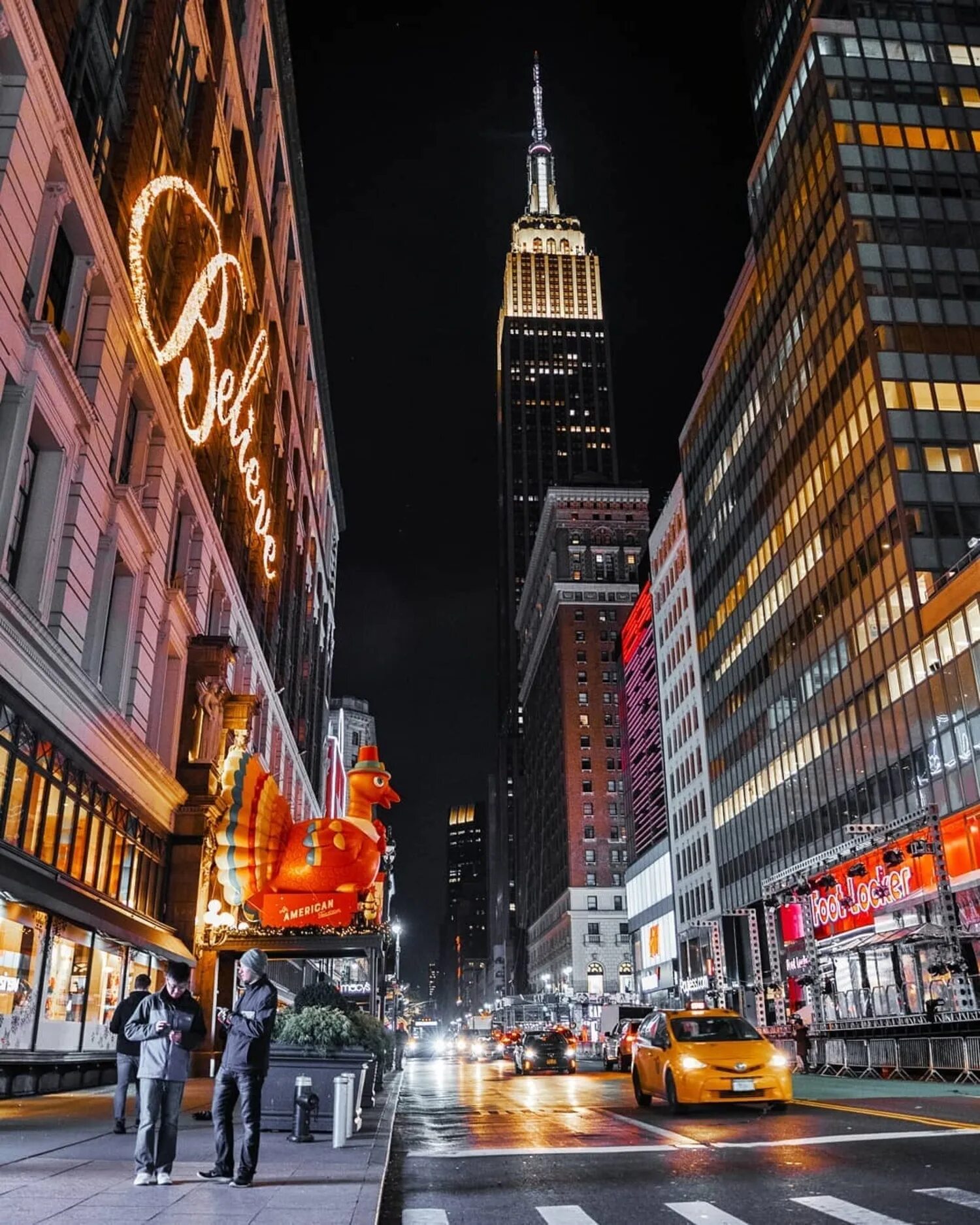Now you in new york