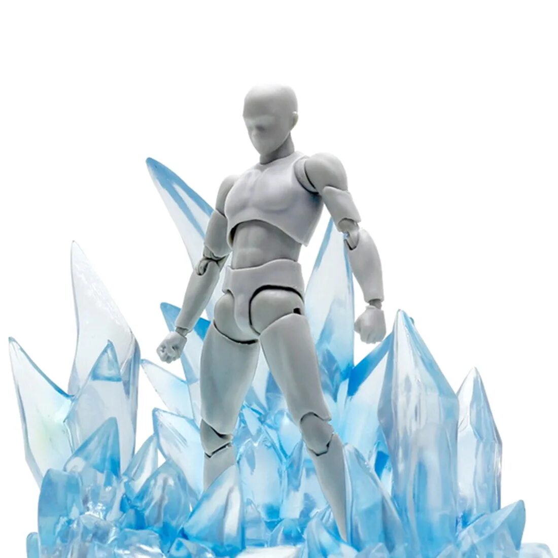 Стенд айс. Моделька лёд. Ледяной эффект для фигурок. Ледяные украшения. Ледяные штуки.