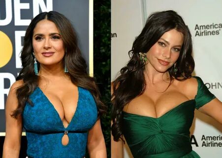 Salma hayek and sofia vergara