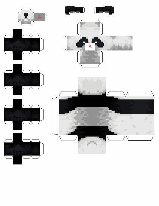 Фонарь из майнкрафта из бумаги схема Papercraft Opening Ender Chest (Advanced) Minecraft printables, Minecraft charac