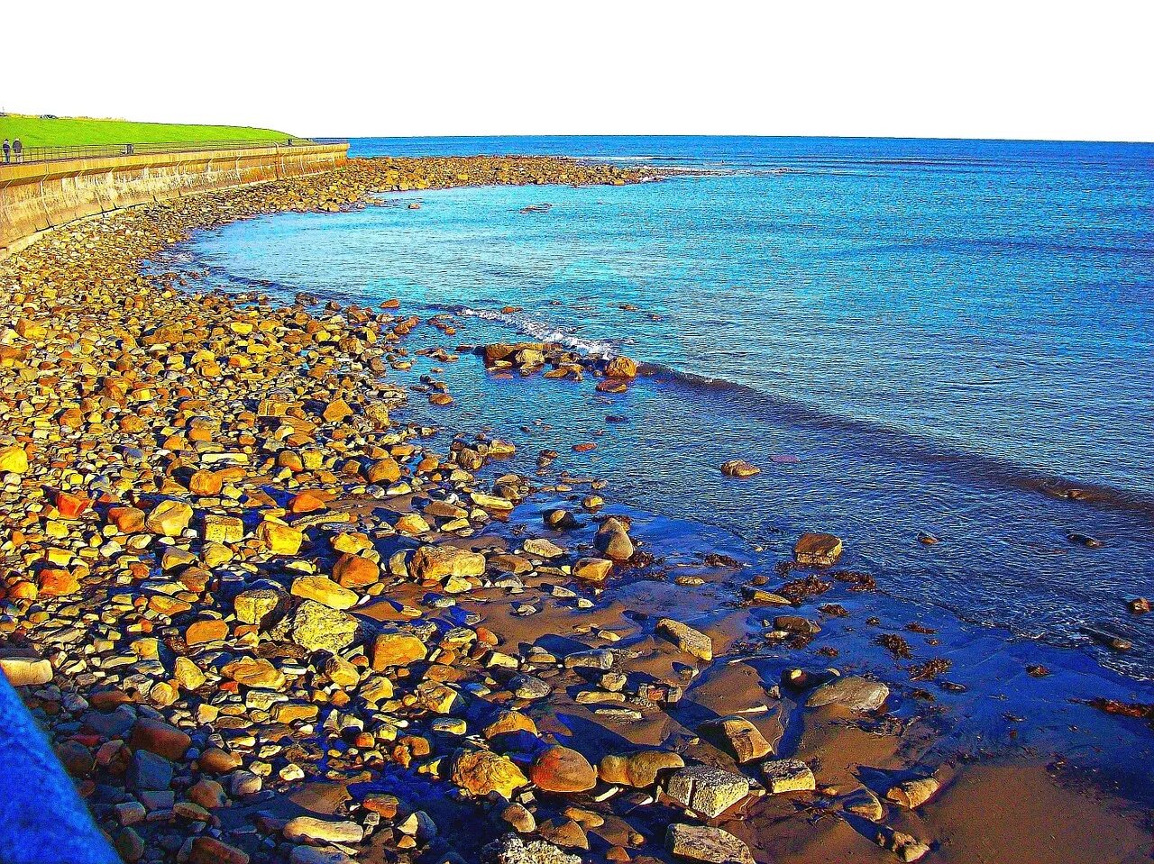 Пляж. Blue shore. Blue shore. Лазурный пляж. Фон море и небо.