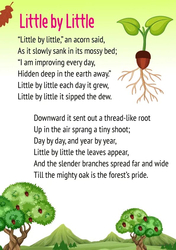 Poem 4 класс. English poems. Little poem. English poem for class 3.