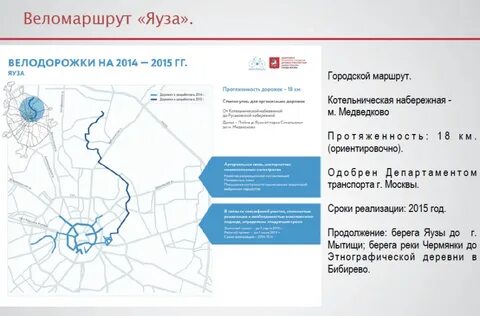 Карты велосипедных дорожек