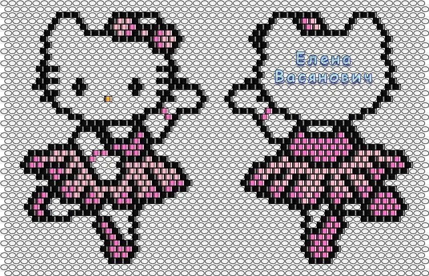 Как сплести hello kitty из бисера