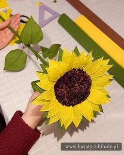 Как сделать подсолнух