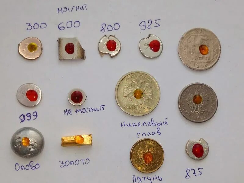 Таблица измерения пробы золота. Как определить пробу серебра. Пробы серебра. Клеймо 14к 585. Реакция серебра на хромпик.