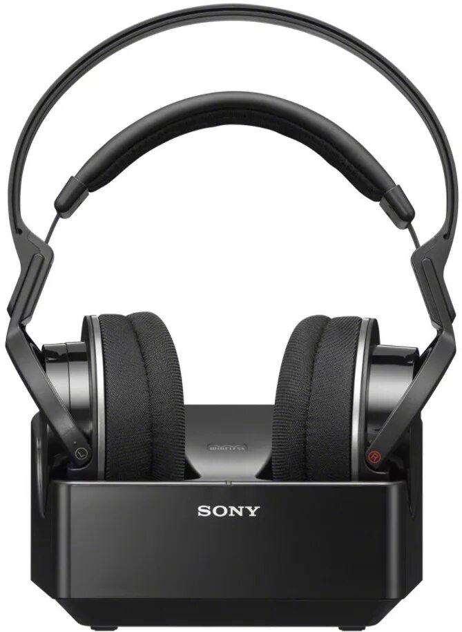 Наушник проводной для телевизора купить. Sony MDR-rf855rk Black. Sony MDR-rf855rk черный. Наушники Sony MDR-rf855rk. Радионаушники сони для телевизора.