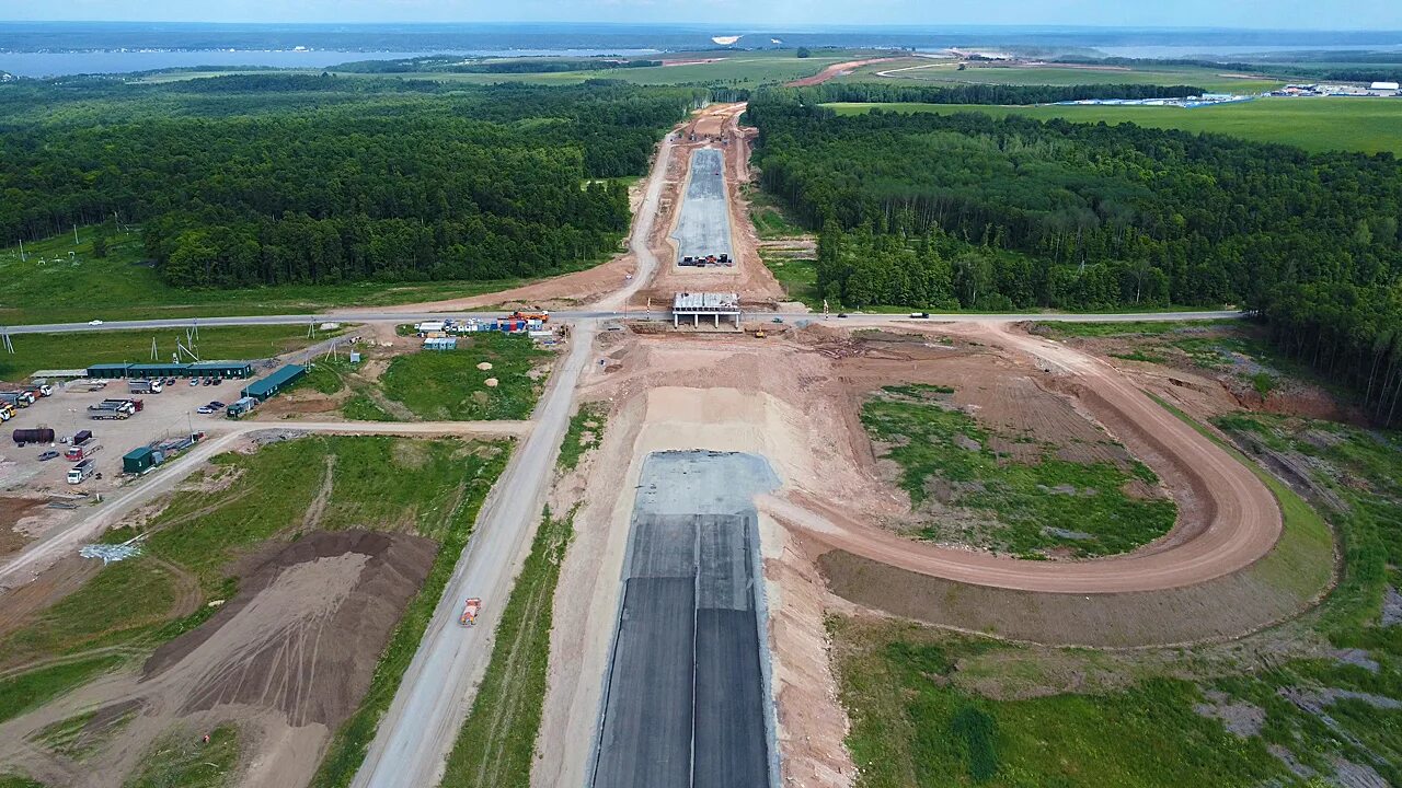 12 м 7 мин. Стройка м12 трасса в Казани. Новая трасса м12 Татарстан. Трасса м12 Восток. Трасса м12 в Татарстане.