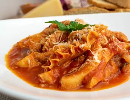 Italian Tripe Recipe - Roman Style with Beef Tripe & Tomato Sauce! 