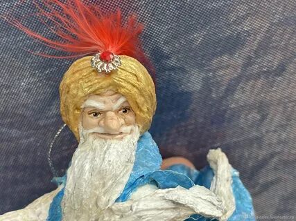 Елочная игрушка черномор