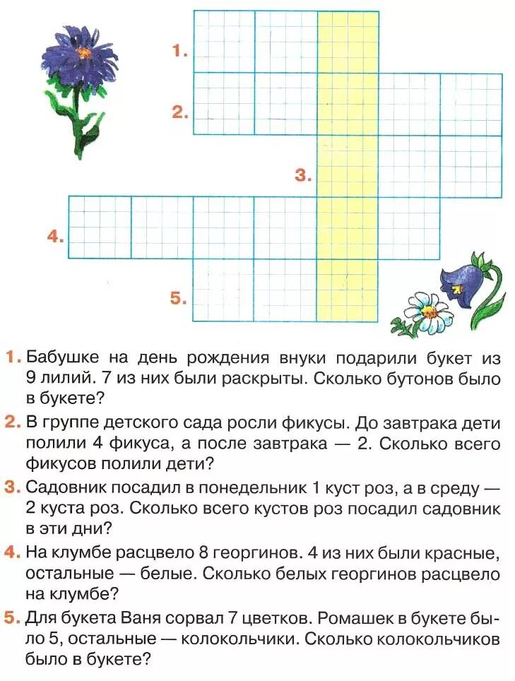 Решения задачи сканворд