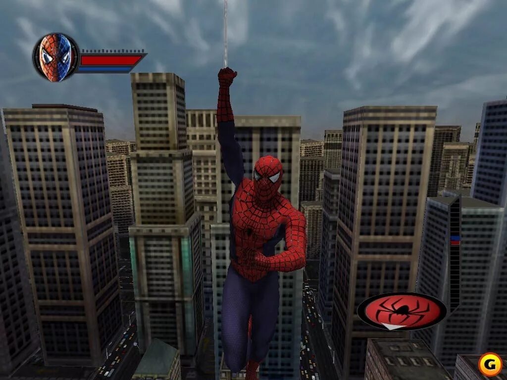 Настоящую игру человек паук. Игра Spider-man: the movie (2002). Спайдер Мэн игра. Spider man 2002 movie. Человек паук 2002 игра.